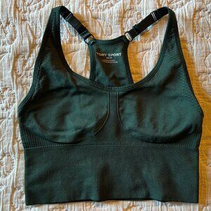 Tory Burch Sport Sports Bra Forrest Green Size XS